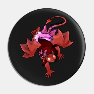 Lil'Climbing Demon - Red Girl Pin