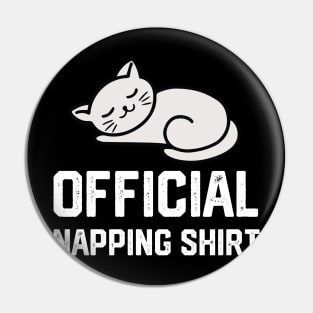 official napping shirt Pin