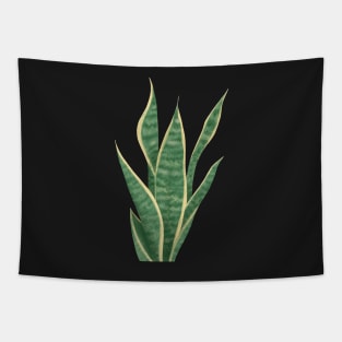 Snake Plant Sansevieria Dracaena House Plant Painting Trifasciata Tapestry