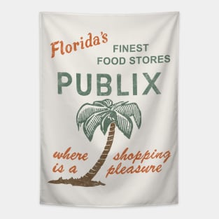 Publix - Vintage Store Logo Aesthetic Tapestry