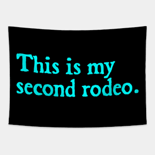 This is my second rodeo Tapestry