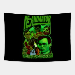 RE-ANIMATOR. (1985) Retro Cult Horror. Tapestry