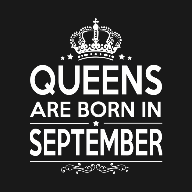 QUEENS ARE BORN IN SEPTEMBER by centricom