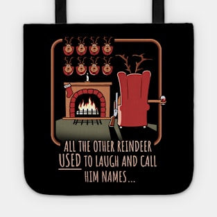 Rudolph's Revenge Funny Tote