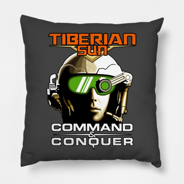 Tiberian Sun Commander Pillow by Remus