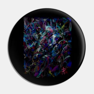 Abstract Figure Pin