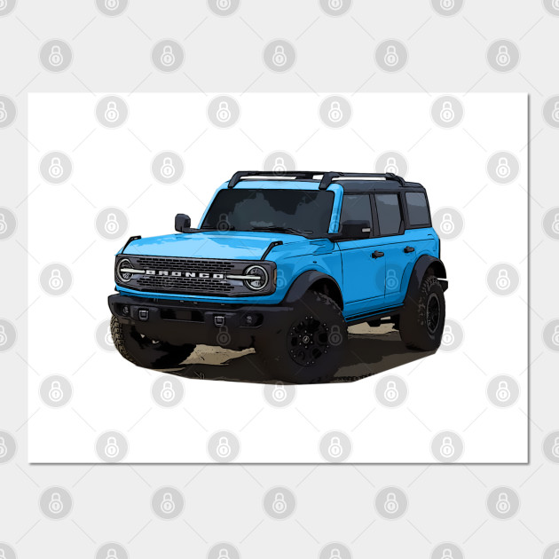 2021 Ford Bronco 4 Door Velocity Blue - New Ford Bronco ...