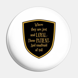 Loyal Badge Pin