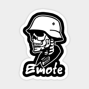 Skull Emote Magnet