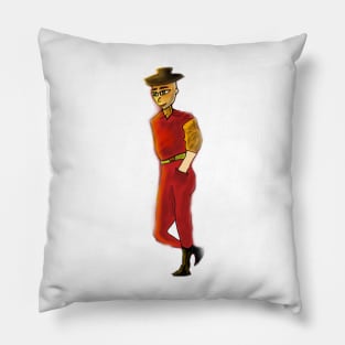 Fashion Guy Pillow