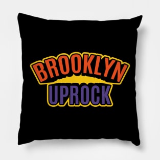 Brooklyn Uprock - Elevate your street style Pillow