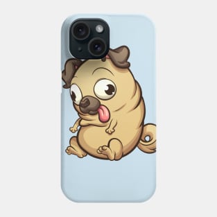 Fat pug Phone Case