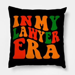 In My Lawyer Era Pillow