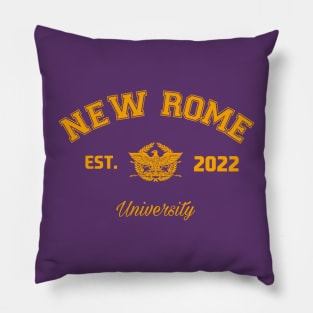 New Rome University Student Hoodie [COTG Timeline] Pillow