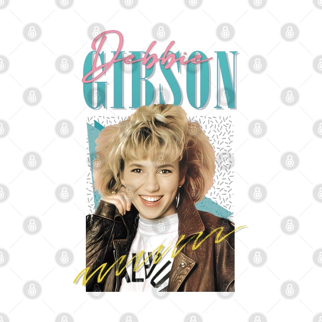 Debbie Gibson 80s Styled Aesthetic Design by DankFutura