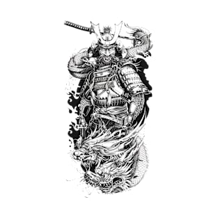 Samurai Warrior. Traditional Japanese. T-Shirt