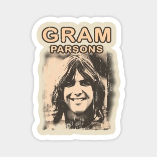 Gram Parsons LOVE Magnet