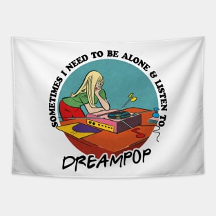 Dreampop / Music Obsessive Fan Design Tapestry