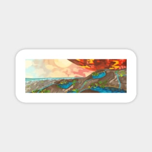 Tides Landscape Magnet