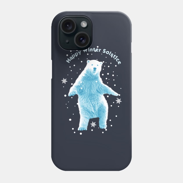 Happy Winter Solstice Phone Case by emma17