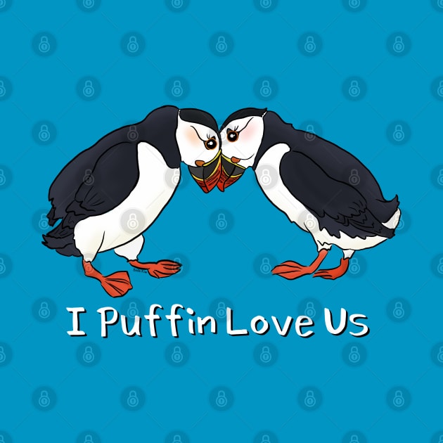 I Puffin Love Us by doodletokki