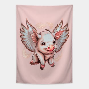 When Pigs Fly: Inspired Design Tapestry