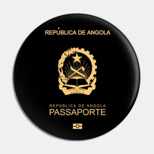 Angola passport Pin