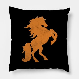 Retro Vintage Horse Pillow