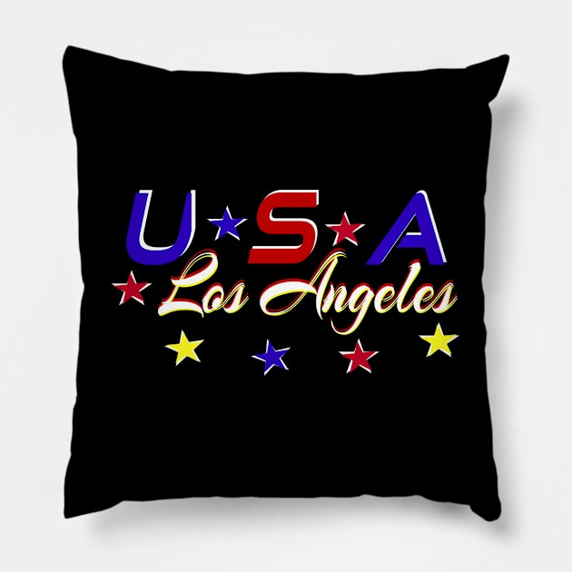 Los Angeles International surfing festival 2020 Pillow by Top-you