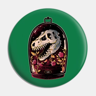 Dino Relic - Cute Flowers Skull Gift Pin