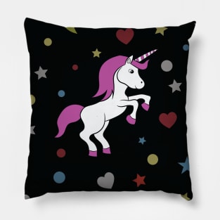 Space Unicorn Pillow