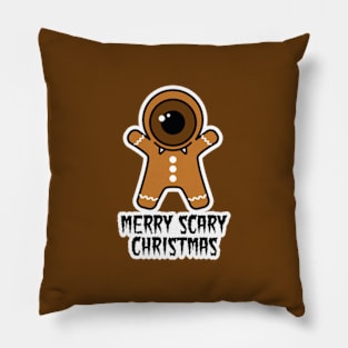 Merry Scary X-mas Pillow