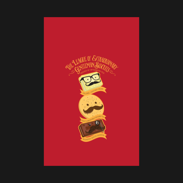 The League of Extraordinary Gentleman Biscuits by satansbrand