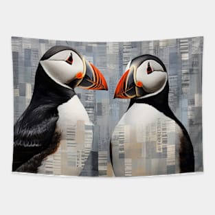 Puffin Animal Bird Art Decor Paint Tapestry