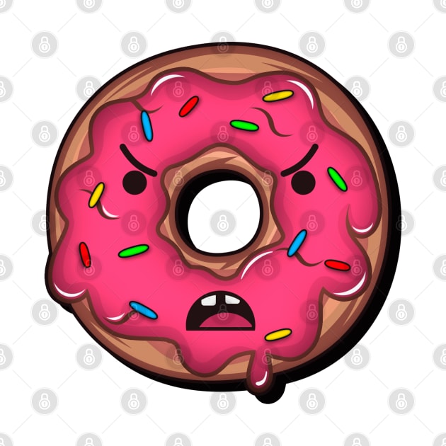 Angry Donut by MadDesigner