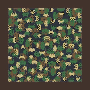 Invaded Camo Woodland T-Shirt