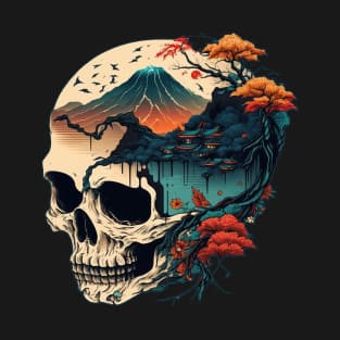 skull illustration T-Shirt