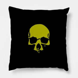 Black Flag Skull Pillow