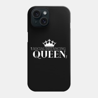 Social Distancing Queen Phone Case