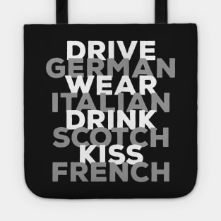 Drive German Cars Tote