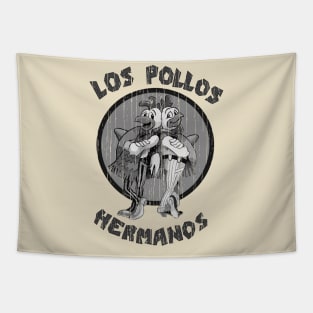 Vintage Los Pollos Hermanos - Brown Pencil Tapestry