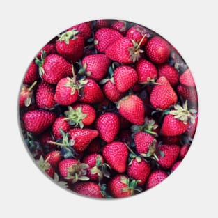 Summer Strawberries Pin