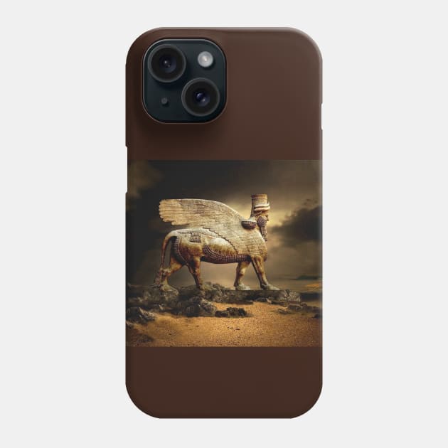 ASSYRIAN LAMASSU CLASSIC Phone Case by doniainart