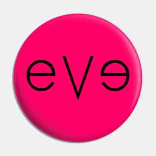 Eve - black Pin