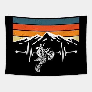 Dirt Bike - Heartbeat Tapestry