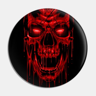 Blood Skull Pin