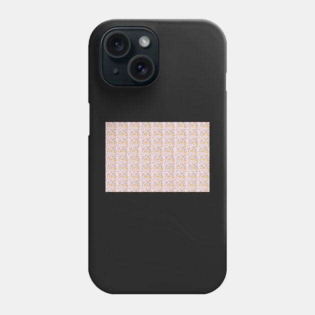 pink chick pattern Phone Case by Zamen
