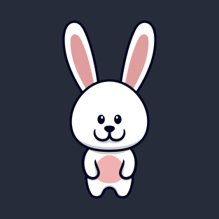 Cute Bunny Cartoon T-Shirt