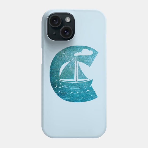 Sail Across the C Phone Case by Laura Brightwood