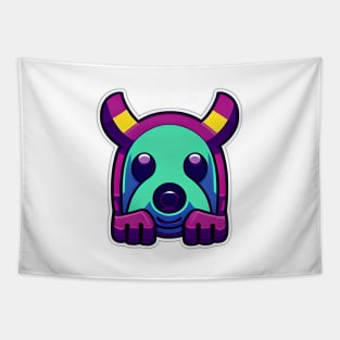 Adorable Creature Craziness Unleashed Tapestry